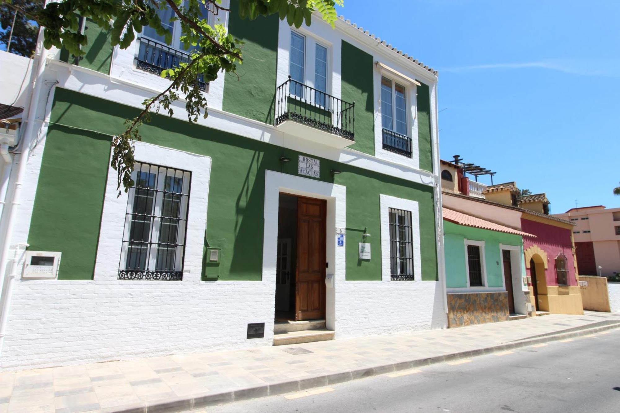 Hostal Las Acacias マラガ エクステリア 写真