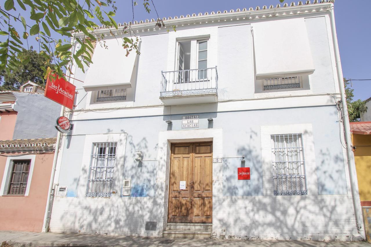 Hostal Las Acacias マラガ エクステリア 写真