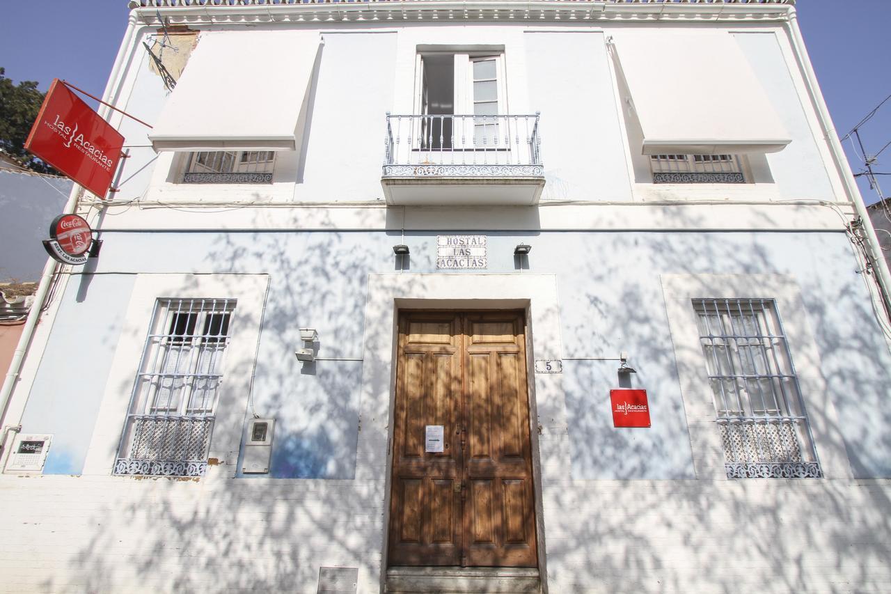 Hostal Las Acacias マラガ エクステリア 写真